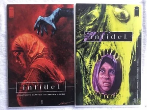 Ungläubige 1 & 2 Bild Comics von Pornsak Pichetshote Cover 1A & 2A hochwertig - Bild 1 von 3