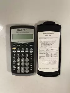 Texas Instruments BAll Plus Business Analyst Taschenrechner 2016 mit Etui Vorderseite - Bild 1 von 6