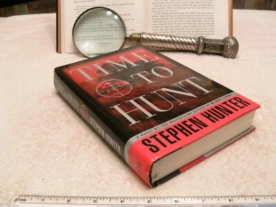 Stephen Hunter   *TIME TO HUNT*  HC/DJ 1st Edition - 1st Printing Foto 1 de 4