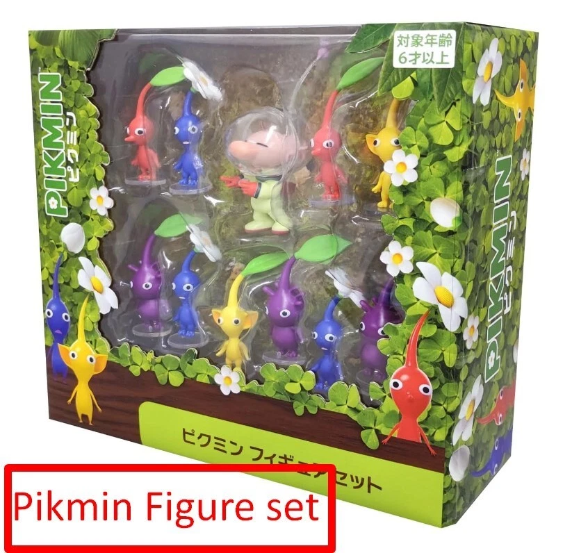 Pikmin 3 Figure set  Captain Olimar & Pikmins Figure set Nintendo - Image 1 of 4