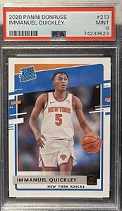 2020 Panini Donruss Immanuel Quickly Rookie Card PSA 9 - Bild 1 von 1