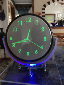 Oscilloscope Clock 5" CRT Cathode ray tube scope clock OSC7.1 auto time date