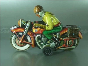 Tco Tippco/Wagner Motorcycle Lithographed Unplayed Condition N-Hd-114+Box(Mo) - Picture 1 of 4