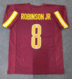 WASHINGTON COMMANDERS BRIAN ROBINSON JR AUTOGRAPHED SIGNED JERSEY PSA COA - Picture 1 of 3