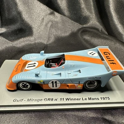 Spark 1/43 Scale STME01 - Gulf Mirage GR8 - #11 Winner Le Mans 1975 Case USA - Image 1 of 4