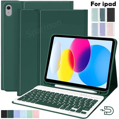 SPARROON For iPad 11th Gen 11 inch A16 2025/Air 11" M3 2025 Bluetooth Keyboard Case Cover