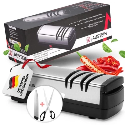 AUSTEIN® Diamant Messerschärfer elektrisch X5 - Der 3 Phasen Messerschleifer und - Bild 1 von 4