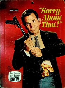 Get Smart Maxwell Smart Sorry About That Tray Puzzle Saalfield 1966 - Picture 1 of 1
