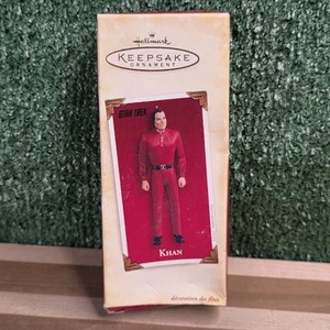 Star Trek Khan 2005 Hallmark Keepsake Ornament Villain Handcrafted in Box - Picture 1 of 4