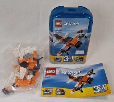 Lego Creator 5762 Mini Flugzeug 3-in-1 komplett mit Anleitung OBA + OVP - Bild 1 von 4