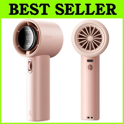 Turbo Mini Handheld Fan - Adjustable Speeds, Rechargeable - Image 1 of 4