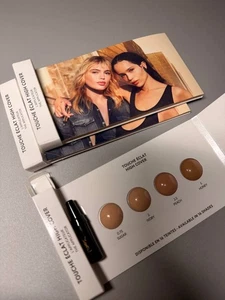 3x YSL Touche Eclat High Cover Concealer 4 Shades Sample Pack Carded & Brush New - Picture 1 of 2