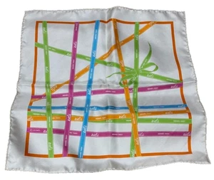 HERMES Scarf Gavroche Petit Carre 45 BOLDUC 3 made in france 723 - Picture 1 of 5