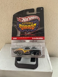 Hot Wheels Phil's Garage '41 Pro Mod Willys #20/39 Real Riders E46 - Picture 1 of 1