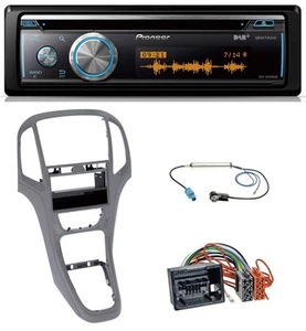Pioneer MP3 DAB USB CD Bluetooth Autoradio für Opel Astra J ab 2009 Titan grau - Bild 1 von 8