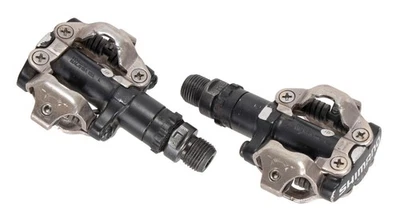 Pedales de bicicleta de montaña Shimano Deore PD-M520 SPD sin clip 2 pernos 9/16" CX grava Foto 1 de 4