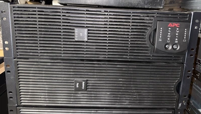 APC SURT10000xli UPS - + AP9631 NO BATTERIES FULL WORKING ORDER - Image 1 of 2