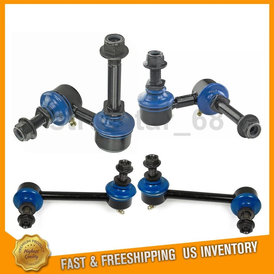 Kit de 4 eslabones de barra estabilizadora delantera trasera para INFINITI FX35 3,5 L INFINITI FX37 3,7 L_ Foto 1 de 4