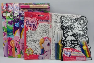 Vintage My Little Pony Mini Kritzeleien Überraschung Tinte Spiel Bücher Verschiedenes Konvolut 7 "LESEN" - Bild 1 von 6