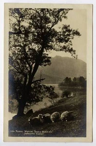 (w15q65-357) Real Photo of Rydal Water Early Morning c1930 Unused G-VG - Picture 1 of 1