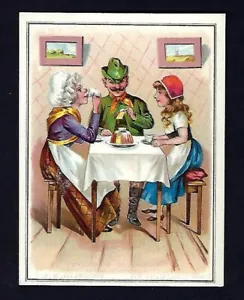 Tarjeta comercial de principios de 1900 Kirkman's Jabón en polvo, Caperucita Roja #6 - Imagen 1 de 2