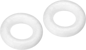 1.8 Inch Foam Wreath Forms round Craft Rings for DIY Art Crafts, Florists, Home - Picture 1 of 6