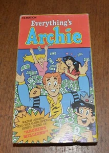 1968 EVERYTHING'S ARCHIE VHS TAPE FILMATION - Imagen 1 de 9