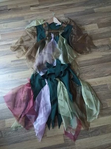 Feenkleid Damen Gr.36 gebraucht grün bunt - Bild 1 von 2