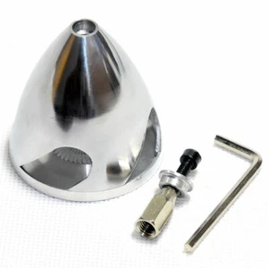 4 Bladed Alloy Spinner 2in /51mm for 6.3mm shaft Nitro Engine for RC Airplanes - Picture 1 of 10