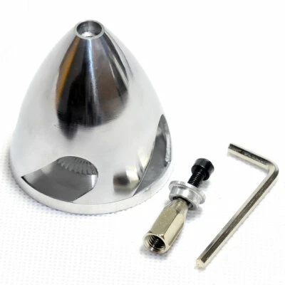 4 Bladed Alloy Spinner 2in /51mm for 6.3mm shaft Nitro Engine for RC Airplanes - Image 1 of 4