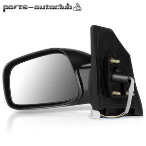 Black Power Driver Side Door Mirror For 2003-2008 Toyota Corolla LH Side View - Picture 1 of 13