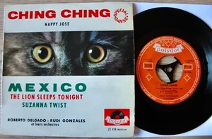 ROBERTO DELGADO RUDI GONZALES CHING CHING 7" EP POLYDOR (1962) EX- LATIN FRANCE - Picture 1 of 2