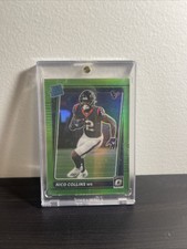 2021 Panini Donruss Optic Rated Lime Green Prizm /35 Nico Collins #230 Rookie RC