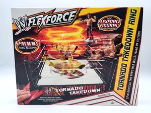 WWE Flex Force Tornado Takedown Wrestling Ring Spinning Floor 2011 Neu Sealed - Bild 1 von 9