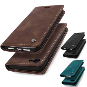 For iPhone SE 2020/SE 2022 3rd Gen Case Wallet Leather Magnetic Flip Stand Cover - Picture 1 of 15