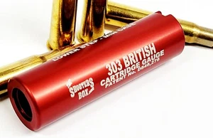 Estuche británico y medidor de municiones 303 - para revisar tu munición - ¡Envío gratuito! - Imagen 1 de 13