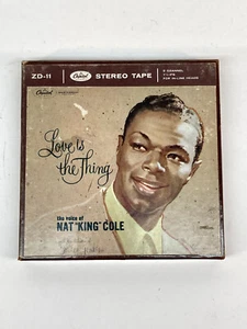 Nat King Cole – Love Is The Thing - CINE Reel to Reel CLEAN VERY RARE ZD-11 - Picture 1 of 10