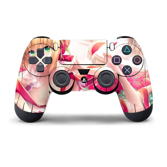 Decal Skin for Ps4, Whole Body Vinyl Sticker Cover for Playstation 4  Console and Controller (Include 4pcs Light Bar Stickers) (PS4, Pink Sky)