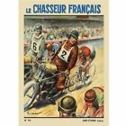 Cycling Poster Le Chasseur Francais Vintage Bicycling Art Poster by Paul Ordner