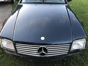 Mercedes Benz R129 300SL, SL 320, 500, 600 Green Black Metallic Front Hood - Picture 1 of 3