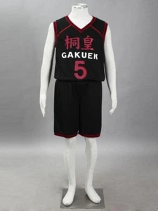 Kuroko no Basuke Daiki Aomine Too No.5 Jersey Outfit Anime Cosplay Costume A012 - Picture 1 of 5