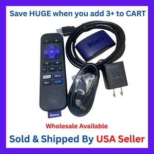 Roku Express 3960X HD Media Streamer With all Accessories - BLACK NO Box - Picture 1 of 1