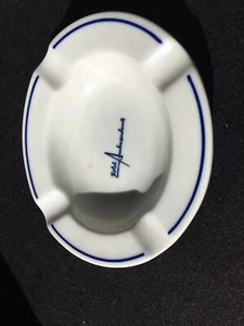 Vtg Bauscher Weiden Bavaria Germany 1958 Collectible Hotel Ambassadeurs Ashtray - Picture 1 of 5