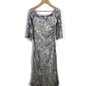 Olvi’s Dress Gown 3 The Lace Collection Gray Blue Wedding Mother Of The Bride