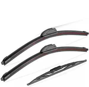 Limpiaparabrisas 24+19+10" repuesto para limpiaparabrisas delantero + trasero Saturn Vue - Imagen 1 de 9