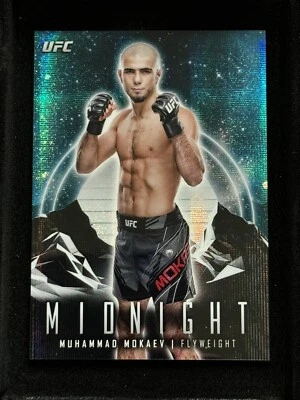 Muhammad Mokaev 2024 Topps Midnight UFC Moon Beam Parallel #70 - Image 1 of 4