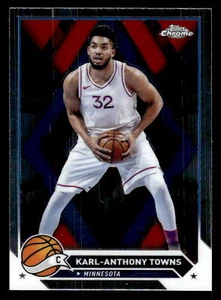2023-24 Topps Chrome #105 Karl-Anthony Towns - EXMT+ 10003611 *TCShack* - Picture 1 of 2