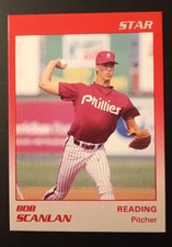 1989 Reading Phillies Bob Scanlan #21