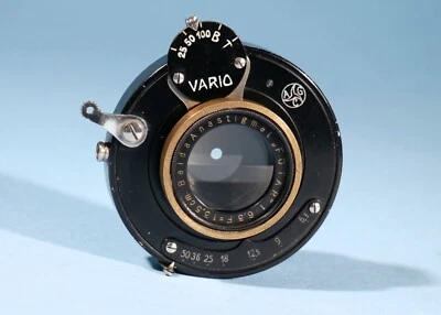 AGC Shutter Vario Zeiss 3.5cm f/1 Balda Anastigmat Fotar Lens * READ - Image 1 of 3