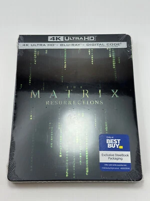 THE MATRIX RESURRECTIONS - BEST BUY EXCLUSIVE STEELBOOK 4K UHD, BLU-RAY - Image 1 of 4